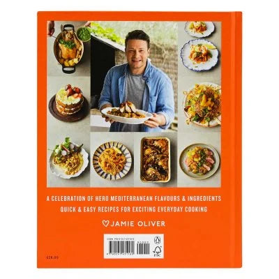5 Ingredients Mediterranean: Simple Incredible Food by Jamie Oliver, thebookchart.com