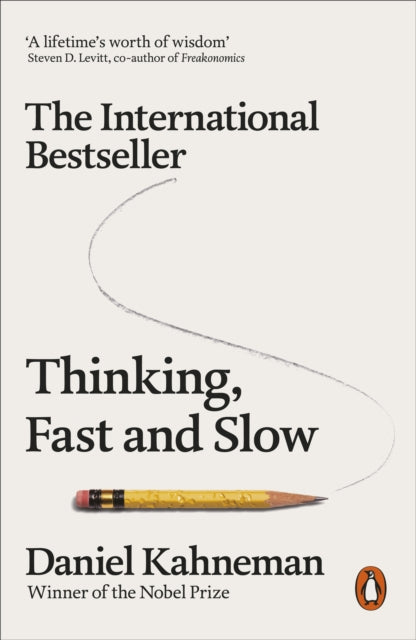 Thinking, Fast and Slow by Daniel Kahneman, thebookchart.com