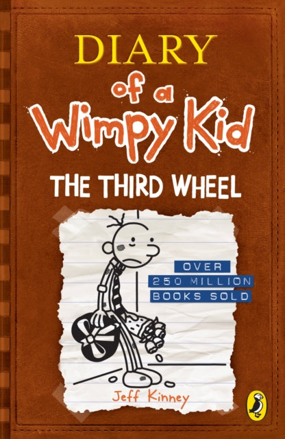 Diary of a Wimpy Kid: The Third Wheel (Book 7) by Jeff Kinney, thebookchart.com