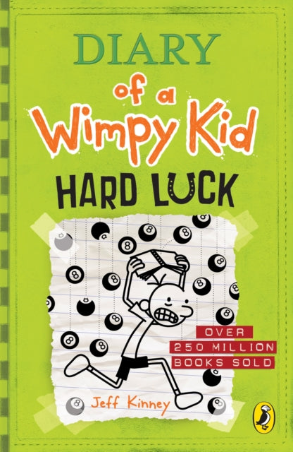 Diary of a Wimpy Kid: Hard Luck (Book 8) by Jeff Kinney, thebookchart.com