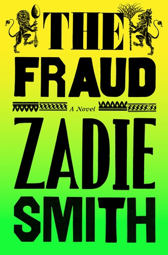 The Fraud by Zadie Smith, thebookchart.com