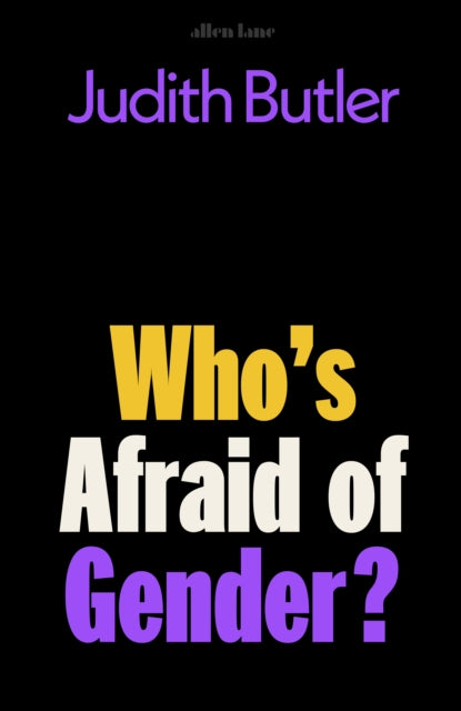 Who's Afraid of Gender? by Judith Butler, thebookchart.com