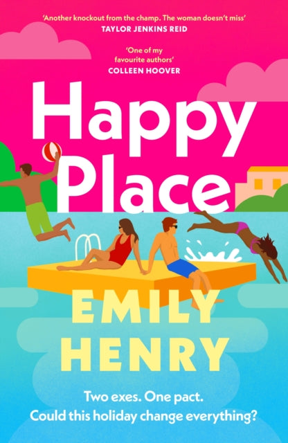 Happy Place by Emily Henry - Hardback, thebookchart.com