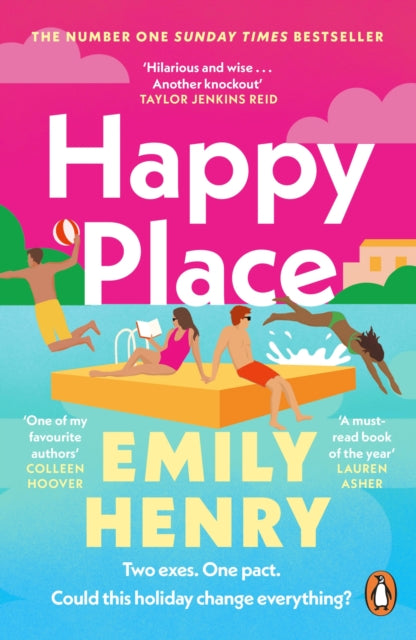 Happy Place by Emily Henry - Paperback, thebookchart.com