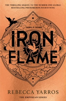 Iron Flame (The Empyrean #2) by Rebecca Yarros, thebookchart.com