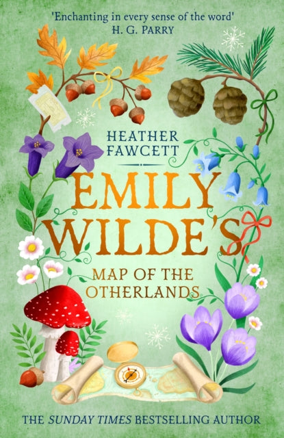 Emily Wilde's Map of the Otherlands by Heather Fawcett, TheBookChart.com