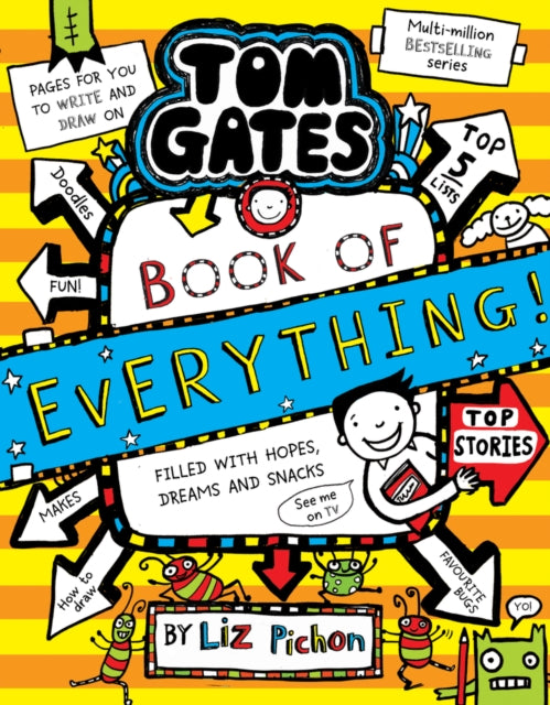 Tom Gates: Book of Everything by Liz Pichon, thebookchart.com