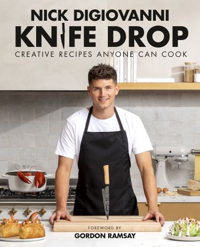 Knife Drop: Creative Recipes Anyone Can Cook by Nick DiGiovanni, thebookchart.com