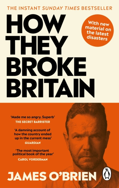 How They Broke Britain by James O'Brien, thebookchart.com