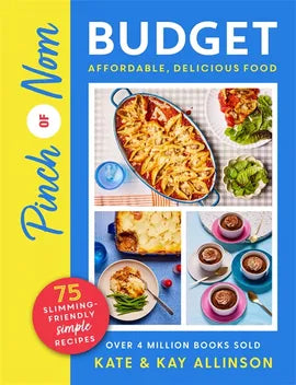 Pinch of Nom Budget: Affordable, Delicious Food by Kate Allinson and Kay Allinson, thebookchart.com