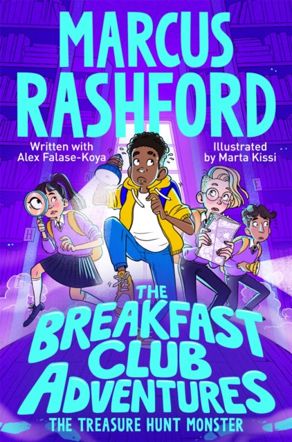 The Breakfast Club Adventures: The Treasure Hunt Monster by Marcus Rashford, thebookchart.com
