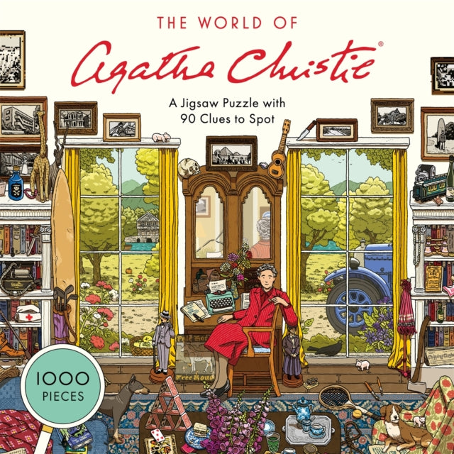 The World of Agatha Christie: 1000-piece Jigsaw by Agatha Christie Ltd, thebookchart.com
