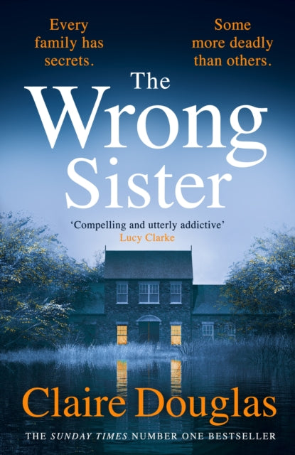 The Wrong Sister by Claire Douglas, thebookchart.com