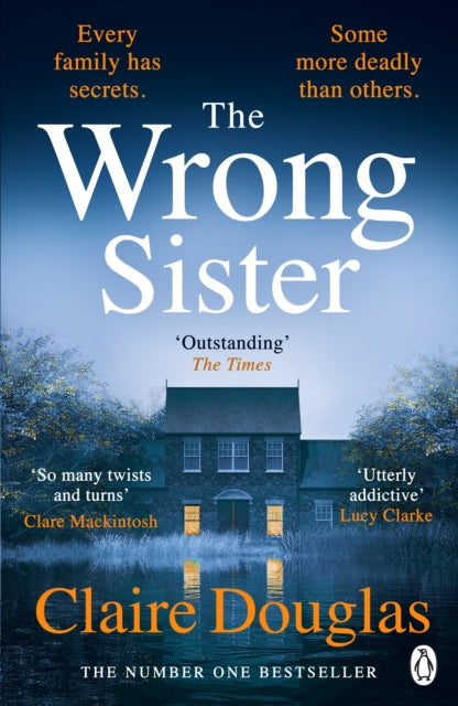 The Wrong Sister by Claire Douglas, thebookchart.com