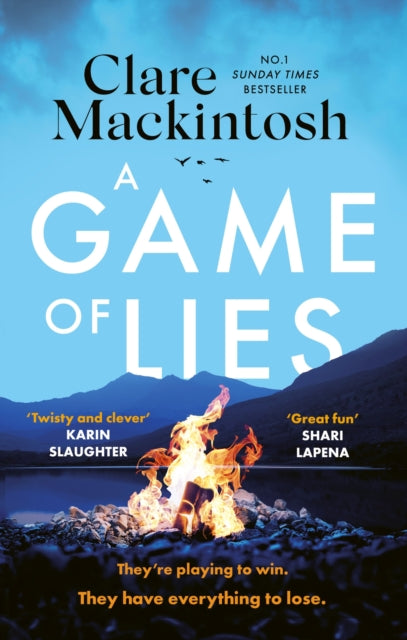 A Game of Lies by Clare Mackintosh, thebookchart.com