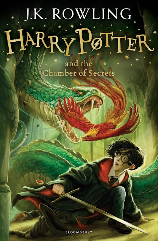 Harry Potter and the Chamber of Secrets (Book 2 of 7) by J. K. Rowling, thebookchart.com