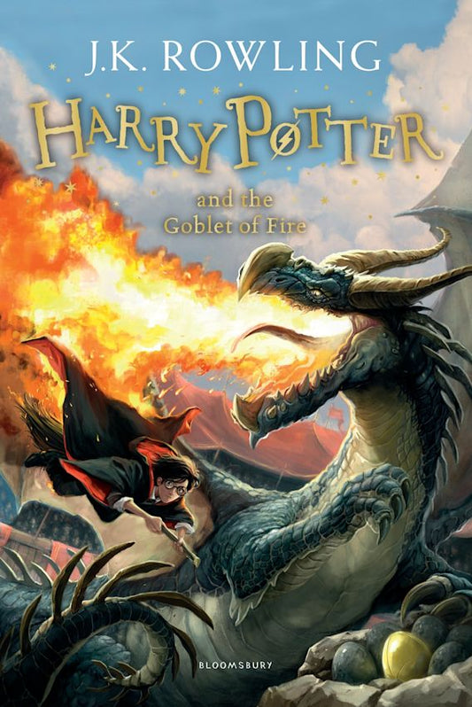 Harry Potter and the Goblet of Fire (Book 4 of 7) by J. K. Rowling, thebookchart.com