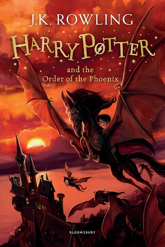 Harry Potter and the Order of the Phoenix (Book 5 of 7) by J. K. Rowling, thebookchart.com