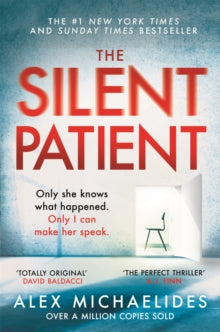The Silent Patient by Alex Michaelides, thebookchart.com