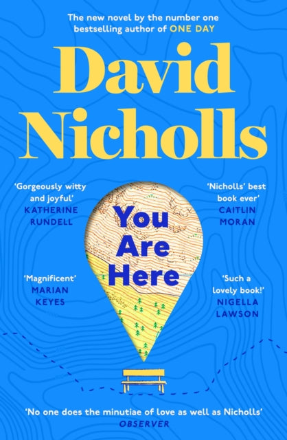 You Are Here by David Nicholls, thebookchart.com