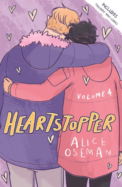 Heartstopper Volume 4 by Alice Oseman, TheBookChart.com