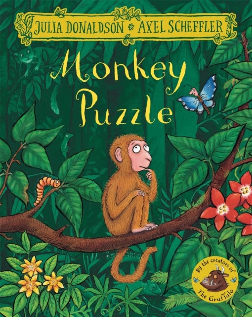 Monkey Puzzle by Julia Donaldson, thebookchart.com