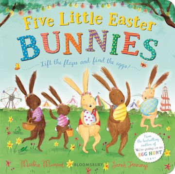 Five Little Easter Bunnies by Martha Mumford and Sarah Jennings - Board Book, thebookchart.com