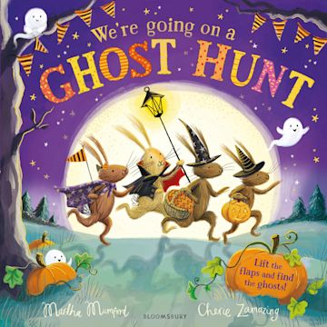 We’re Going on a Ghost Hunt by Martha Mumford and Cherie Zamazing, thebookchart.com