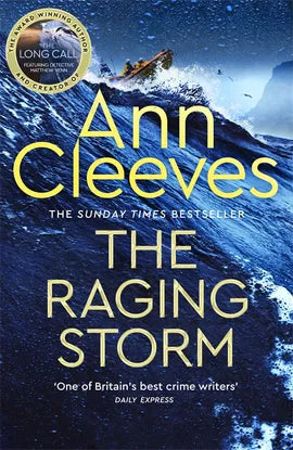 The Raging Storm by Ann Cleeves, thebookchart.com