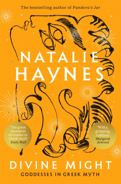 Divine Might: Goddesses in Greek Myth by Natalie Haynes, thebookchart.com