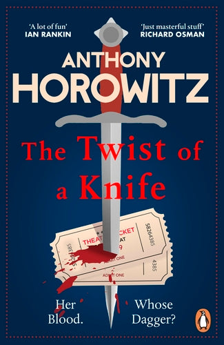 The Twist of a Knife: Hawthorne #4 by Anthony Horowitz, thebookchart.com