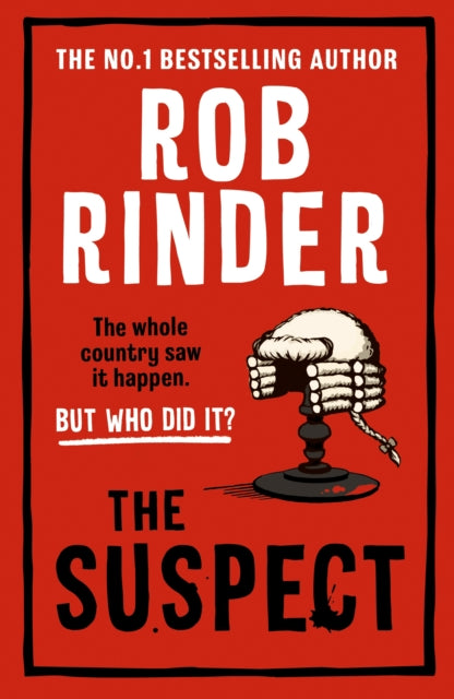 The Suspect by Rob Rinder, TheBookChart.com