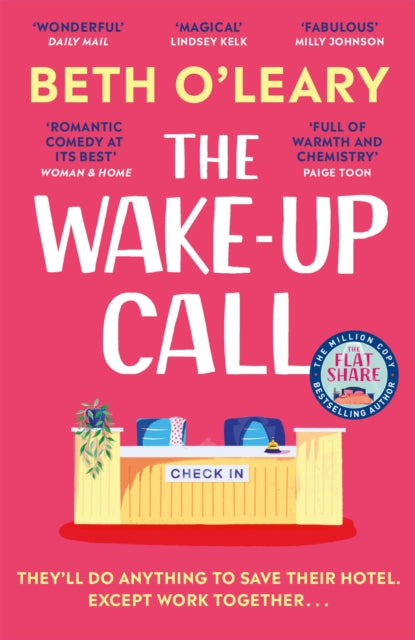 The Wake-Up Call by Beth O'Leary, thebookchart.com