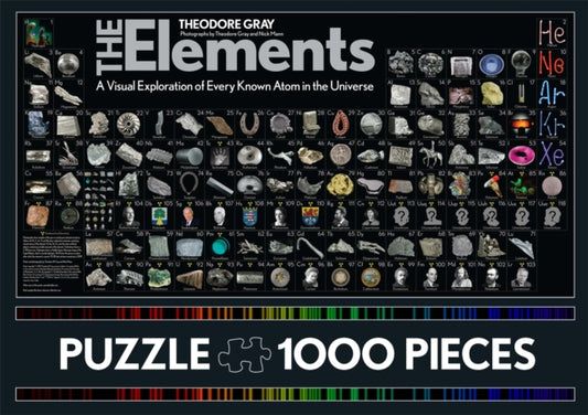 The Elements Jigsaw Puzzle: 1000 Pieces by Nick Mann, thebookchart.com