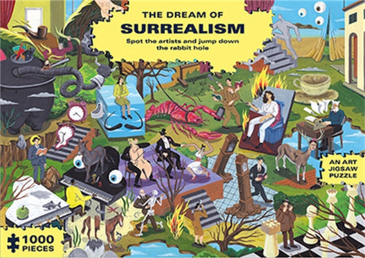 The Dream of Surrealism (1000-Piece Art History Jigsaw Puzzle) by Brecht Vandenbroucke, thebookchart.com