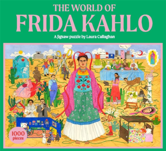 The World of Frida Kahlo: A Jigsaw Puzzle by Holly Black, thebookchart.com