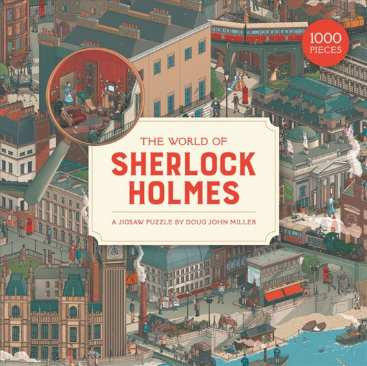 The World of Sherlock Holmes: A Jigsaw Puzzle by Nicholas Utechin, thebookchart.com