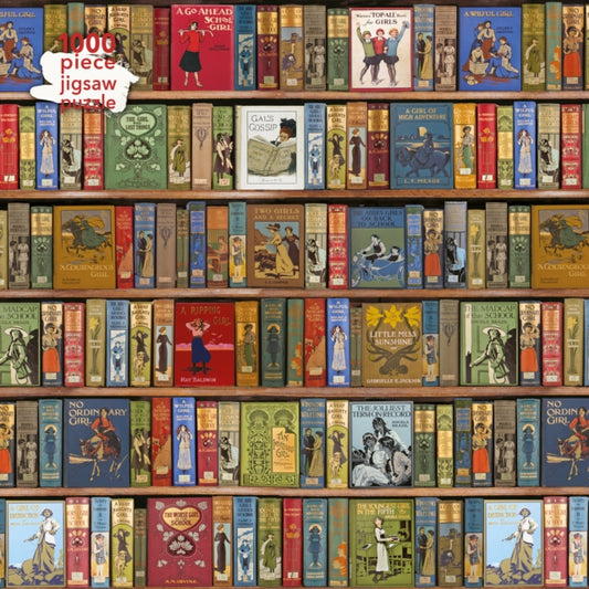 Adult Jigsaw Puzzle Bodleian Library: High Jinks Bookshelves: 1000-piece Jigsaw Puzzles by Flame Tree Studio, thebookchart.com