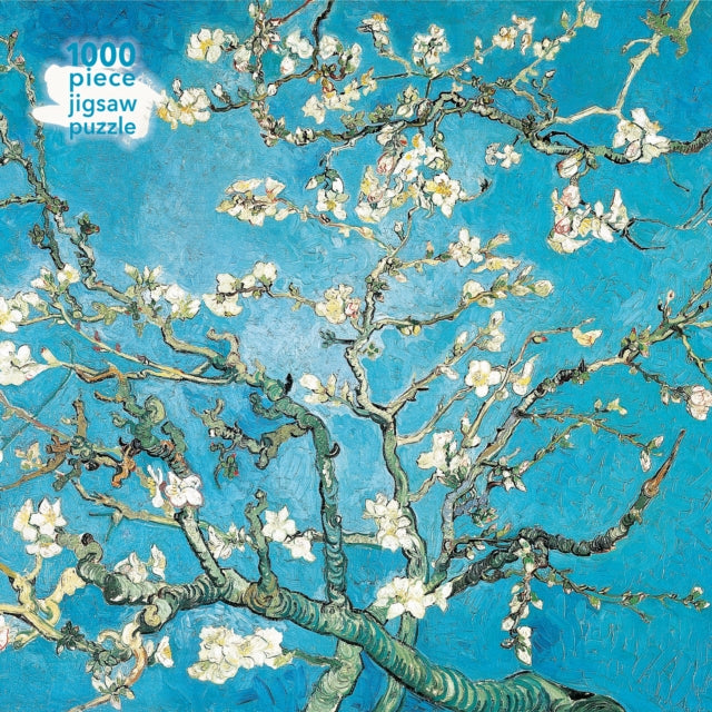 Adult Jigsaw Puzzle Vincent van Gogh: Almond Blossom : 1000-piece Jigsaw Puzzles by Flame Tree Studio, thebookchart.com