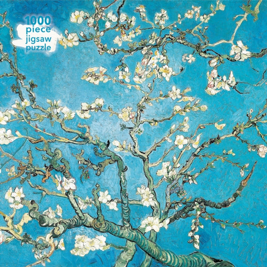 Adult Jigsaw Puzzle Vincent van Gogh: Almond Blossom : 1000-piece Jigsaw Puzzles by Flame Tree Studio, thebookchart.com