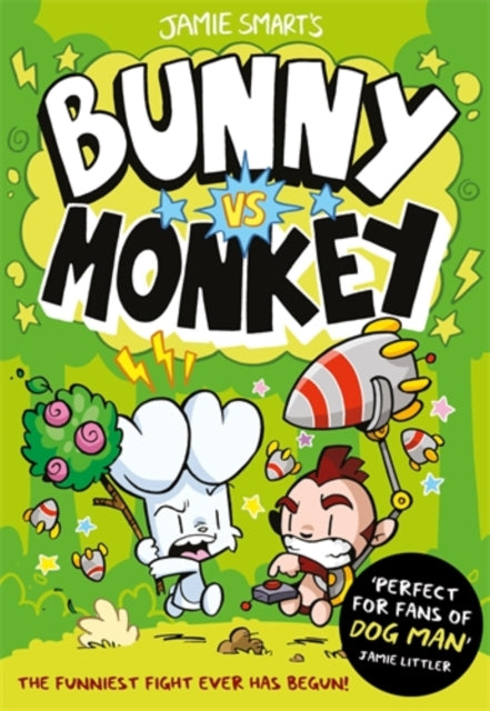 Bunny vs Monkey by Jamie Smart, thebookchart.com