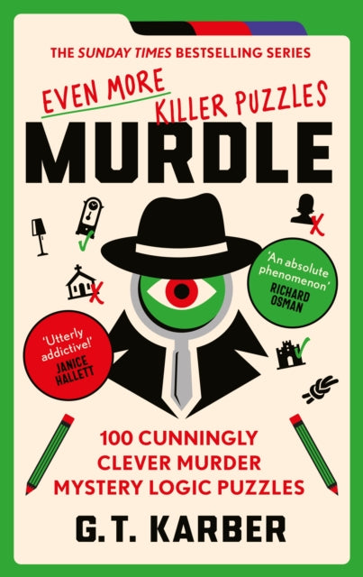 Murdle: Even More Killer Puzzles by G.T. Karber, thebookchart.com