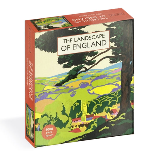 Brian Cook's Landscape of England Jigsaw Puzzle: 1000-piece jigsaw puzzle by B T Batsford, thebookchart.com