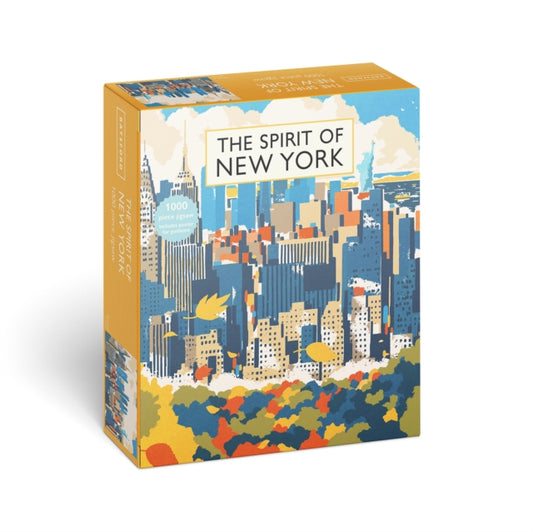 The Spirit of New York Jigsaw Puzzle: 1000-piece jigsaw puzzle by B T Batsford, thebookchart.com