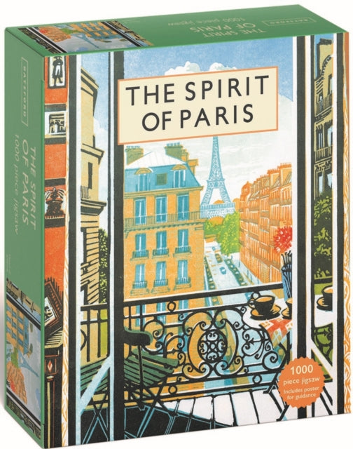 The Spirit of Paris Jigsaw Puzzle: 1000-piece jigsaw puzzle by B. T. Batsford, thebookchart.com