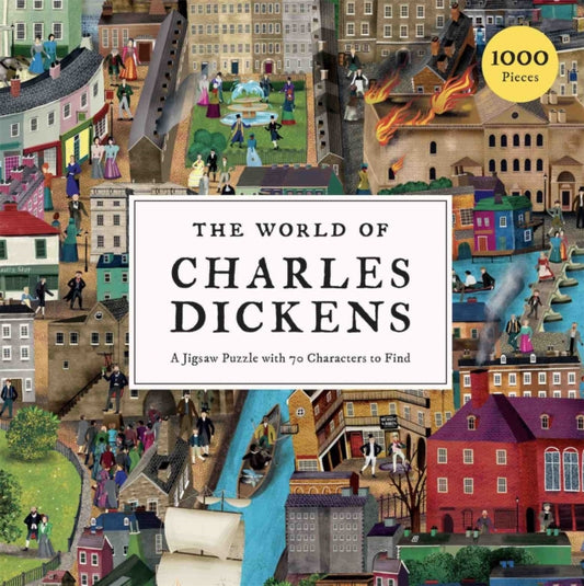 The World of Charles Dickens  A 1000-Piece Jigsaw Puzzle with 70 Characters to Find by Laurence King Publishing, thebookchart.com