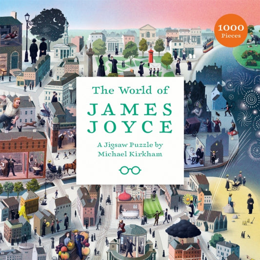 The World of James Joyce And Other Irish Writers: A 1000 piece jigsaw puzzle by Laurence King Publishing, thebookchart.com
