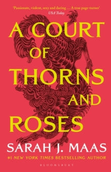 A Court of Thorns and Roses by Sarah J. Maas, thebookchart.com