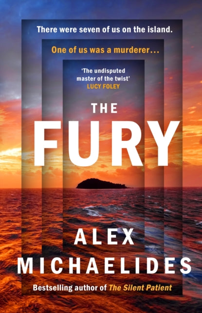 The Fury by Alex Michaelides HB, thebookchart.com