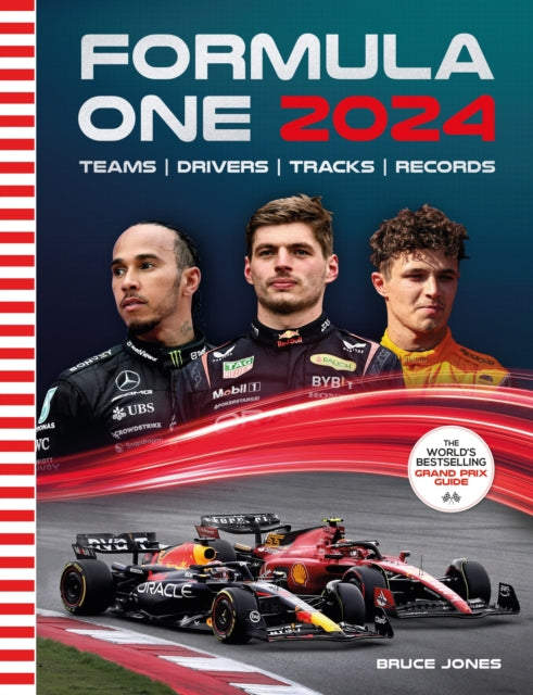Formula One 2024 by Bruce Jones, thebookchart.com